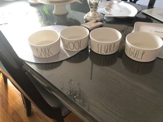 Rae Dunn pet bowls 7.00 each