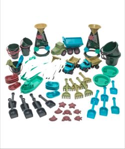 blue sand & water toy