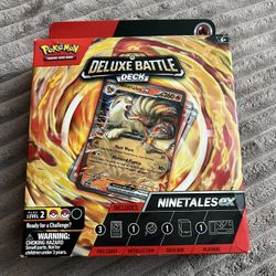 Pokemon Ninetales EX Battle Deck (New)