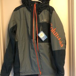 Columbia Waterproof Jacket (brand New W Tags)