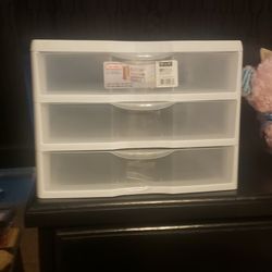 3 Shelf Drawer 12 x 12 