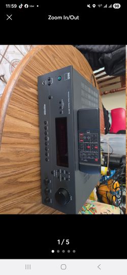 Nad av 713 resever with remote phone input
