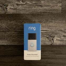 Ring - Video Doorbell - Satin Nickel