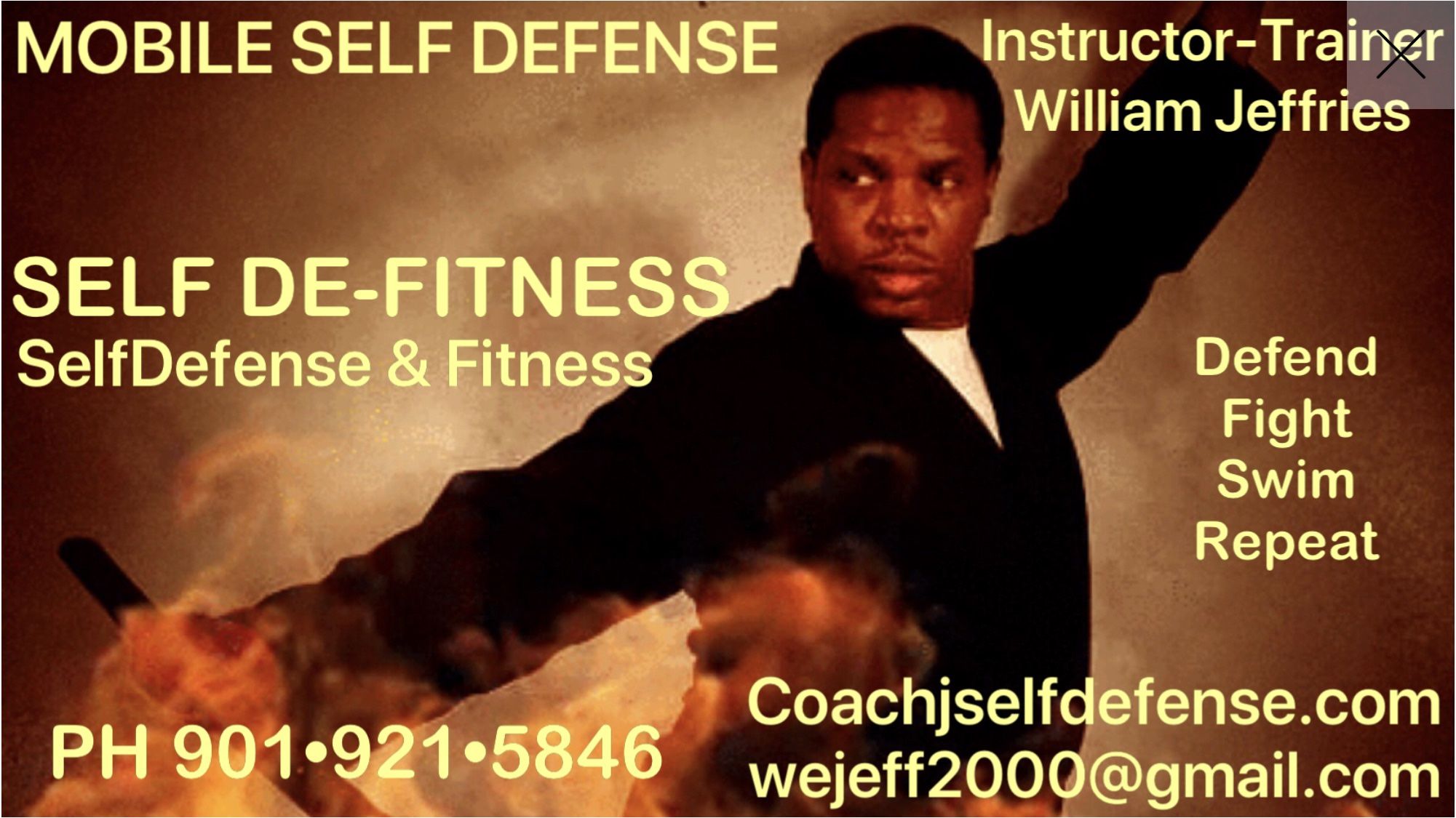 SELF DEFENSE LESSONS AT YOUR LOCATION