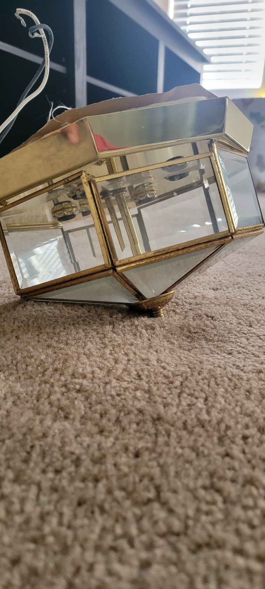 Light Fixture Gold