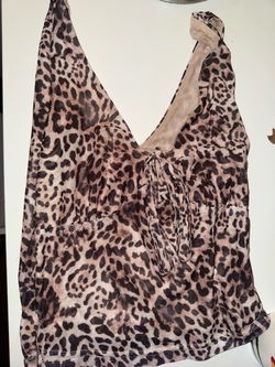 Cheetah blouse