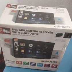 Car Multimedia Receiver With Bluetooth