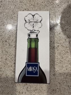 mikasa wine bottle stopper