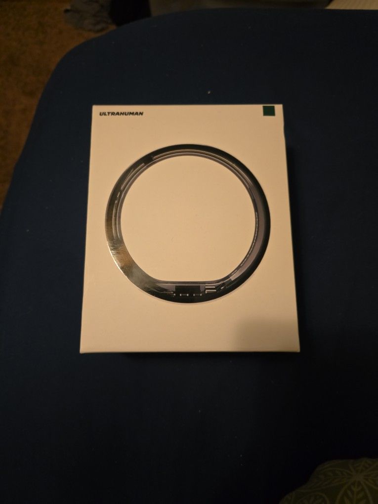 Ultrahuman Ring Air Size 13 Raw Titanium