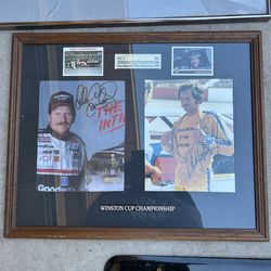 NASCAR Dale Earnhardt autograph