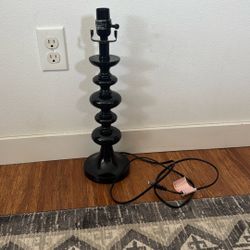 Black Table Lamp Mid Century Modern