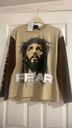 Fear Nothing Graphic Long Sleeve  shirts - M L X Xl