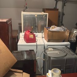 Washer, Dryer, Oven/stove ,fridge, Dish Washer, Mini Fridge. 