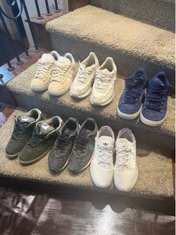Nike and Adidas Sneakers - size 10 men’s