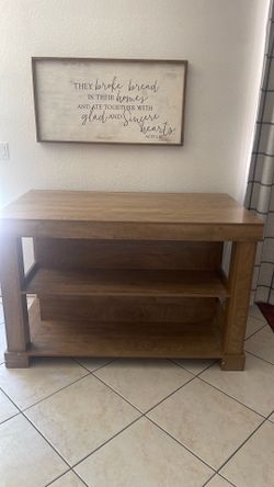 Kitchen Island table with storage