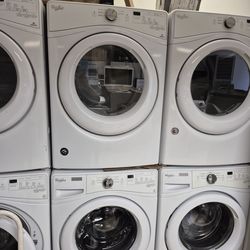 whirlpool washer and gas dryer set  front load