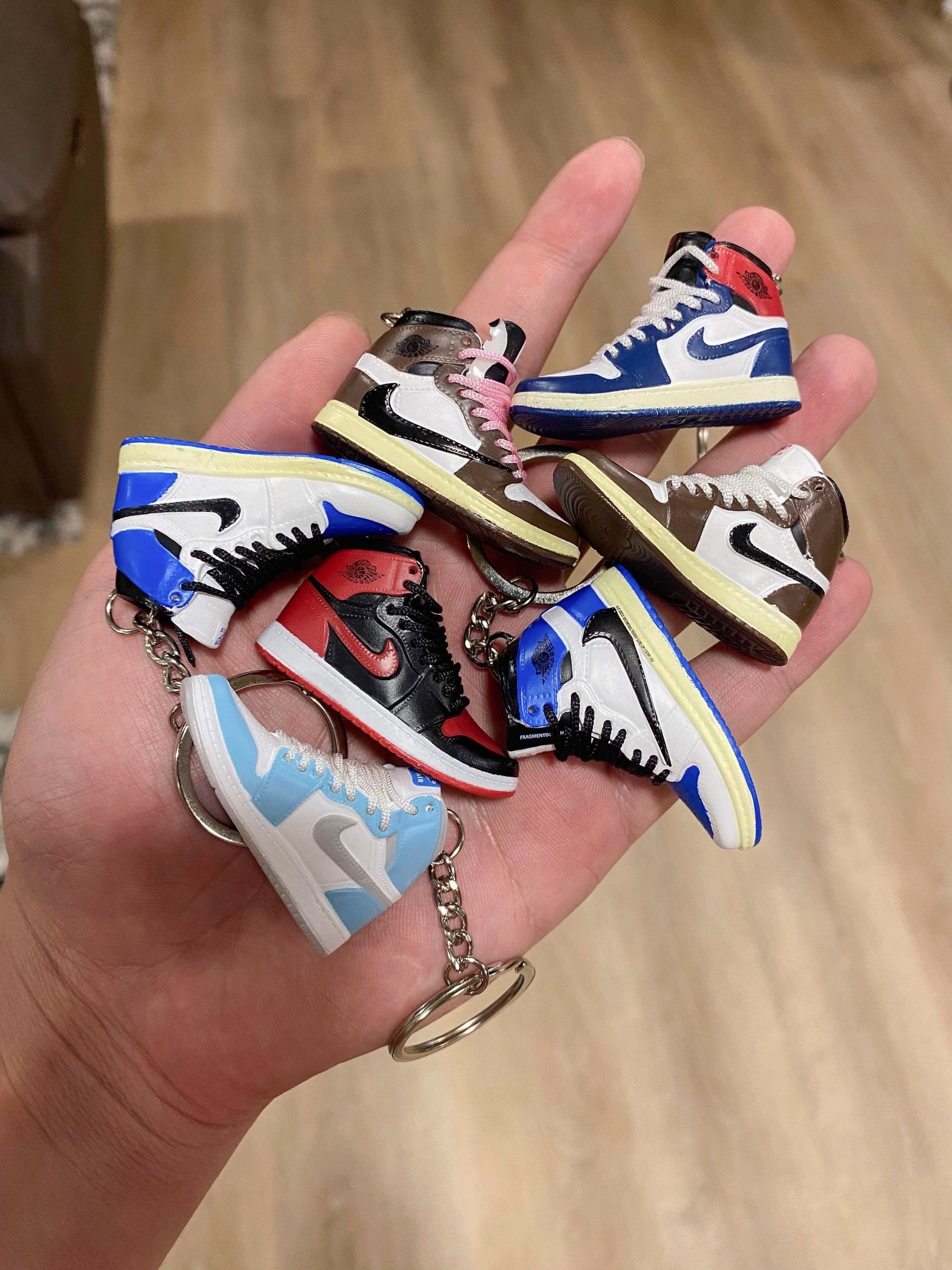 3D sneaker keychains for sale