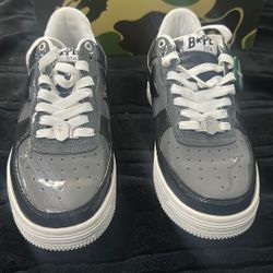 Bathing Ape Low Camo Black 8.5 mens