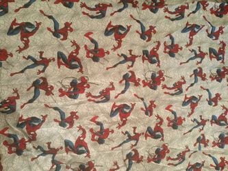 Spiderman marvel bed sheet perfect condition $5