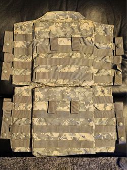 Set of 2 Military Surplus Enhanced Side Ballistic Insert Carrier Outershells