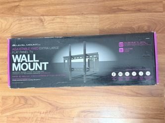 Mount Adjustable Fixed XL TV Wall Mount for 26”–85” TVs – New/Open Box