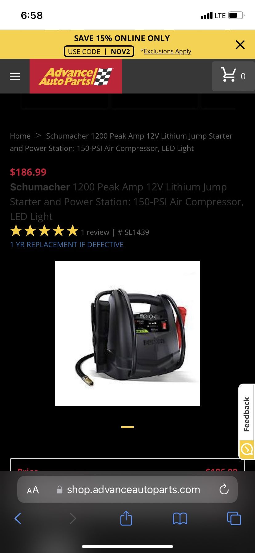 Battery Jumper Pack