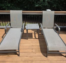 Stackable Outdoor Chaise Lounge