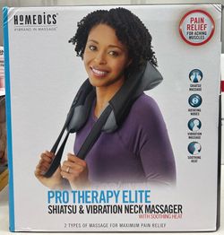 Shiatsu and Vibration Neck Massager