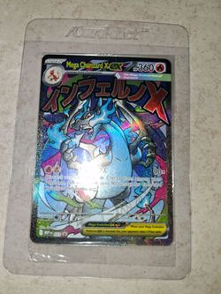 Mega Charizard X ex Pokémon Card MEP 023