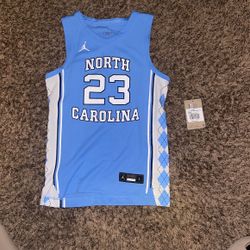 Brand New Jordan North Carolina Jersey Authentic 