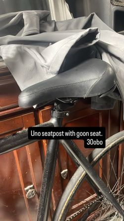 Goon seat and seatpost.