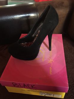 Black heels