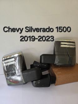 Chevy Silverado 2019-2024 Towing Mirrors  1500