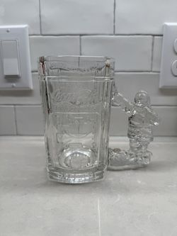 CocaCola/Santa Glass Mug 🎅🏼🥤