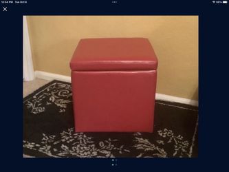 Ottoman Step Stool Bench Storage Box