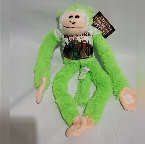Plush Hanging Monkey
