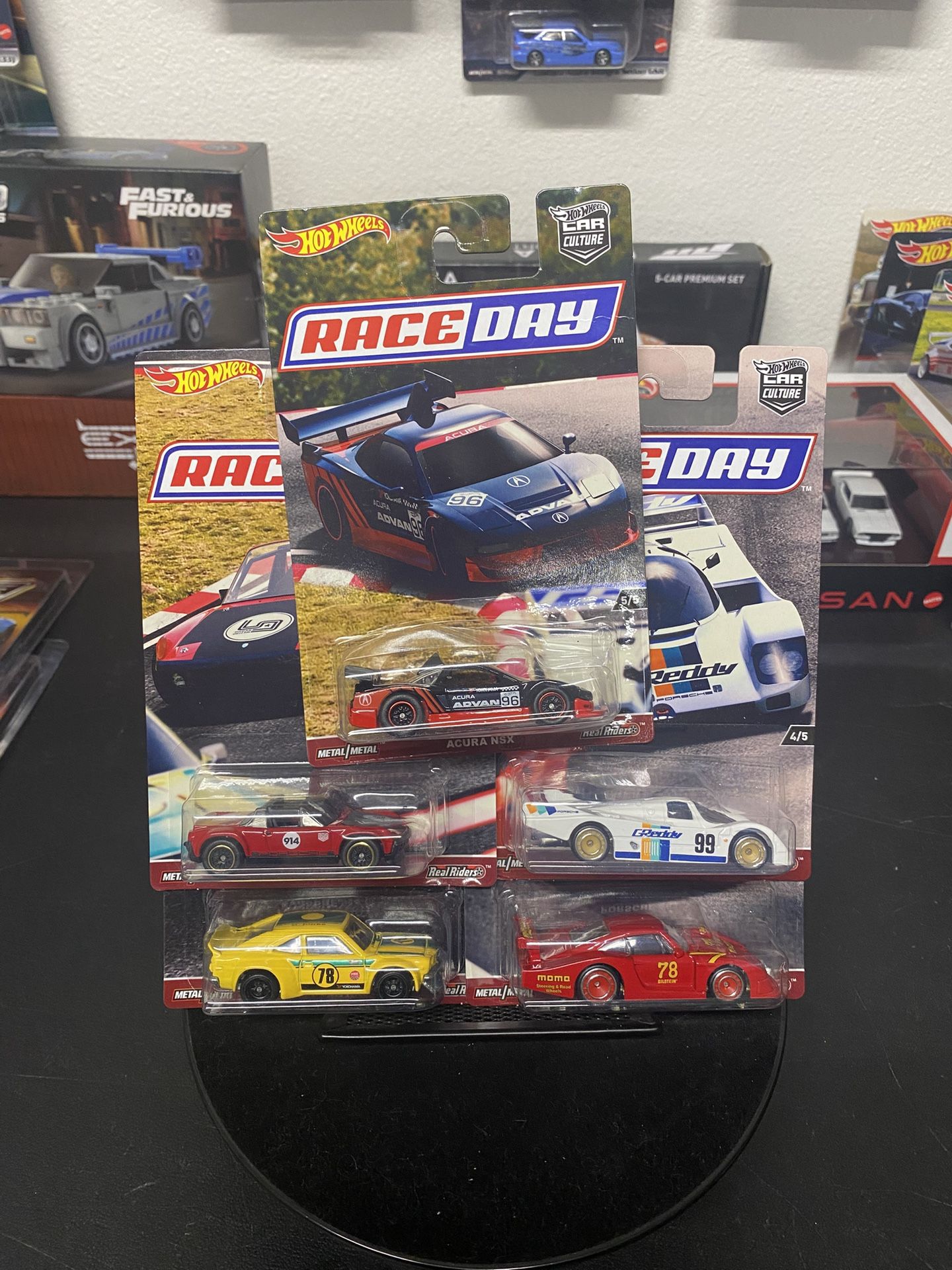 Hot Wheels Race Day set