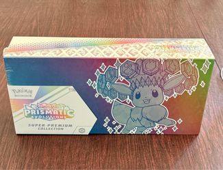 Pokemon TCG Scarlet & Violet Prismatic Evolutions Super Premium Collection SPC