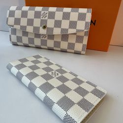 ❤️Louis Vuitton Damier Azur Wallet 2 in 1