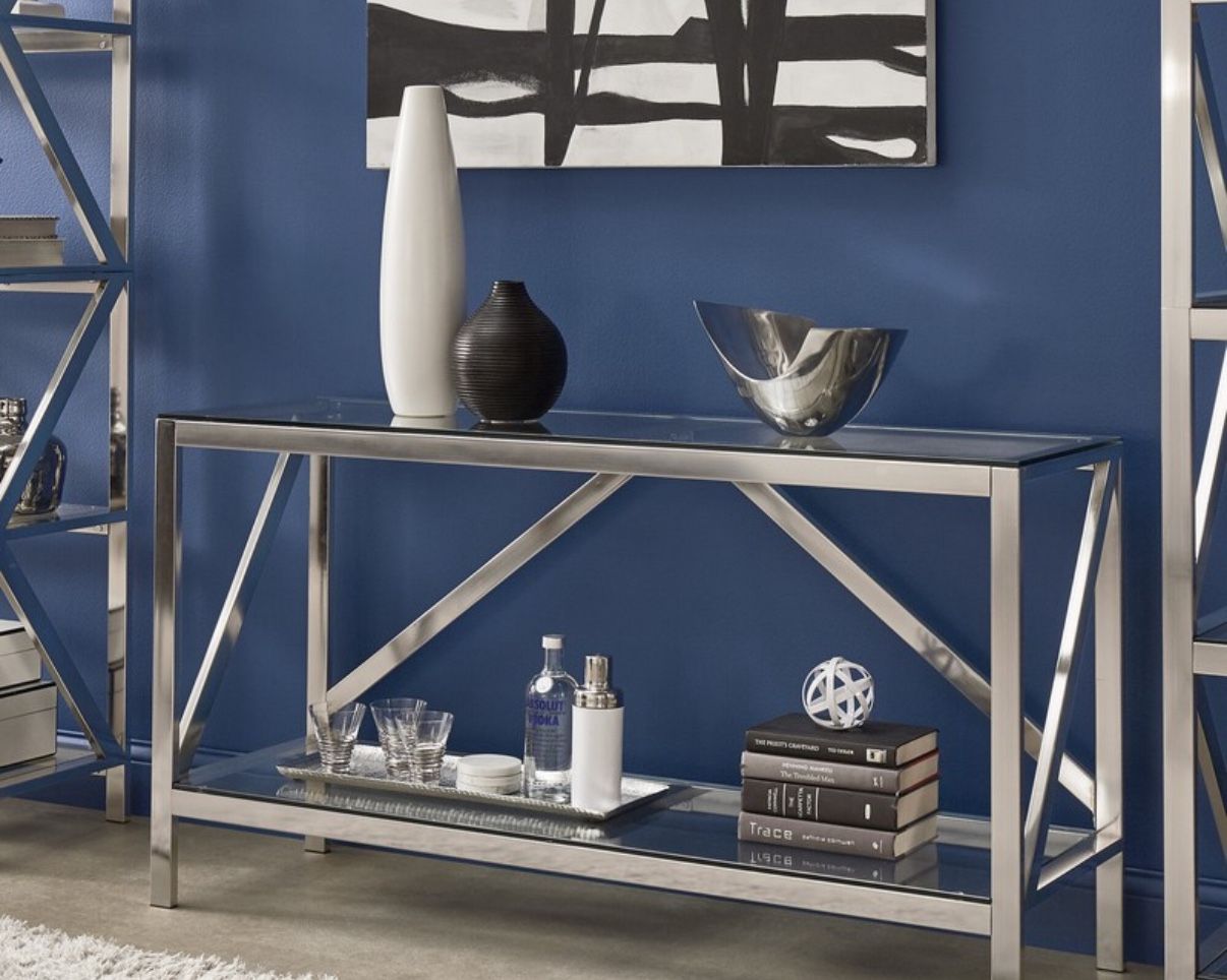 Wayfair Glass Console Table