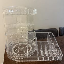 Rotating Organizer - Adjustable Shelves