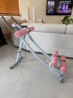 Dual Track Ab Crunch Machine