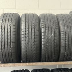 SET OF TIRE 225 55 19 TOYO 85% LIFE