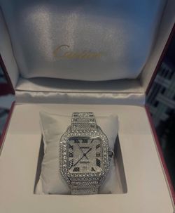 Iced out watch