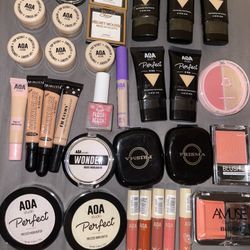 makeup foundation bbcream blush highlighter concealer