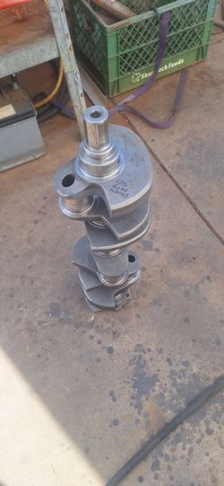 Eagle Cast Steel Crankshaft 350 Chevrolet Std. Used Condition Needs Polished Or Reground .010 No Spun Bearing. 35th Ave And McDowell Phx