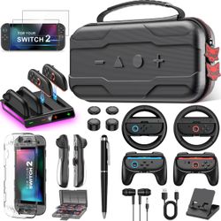 AXYBCOOL Switch 2 Accessories Bundle Kit 17-in-1