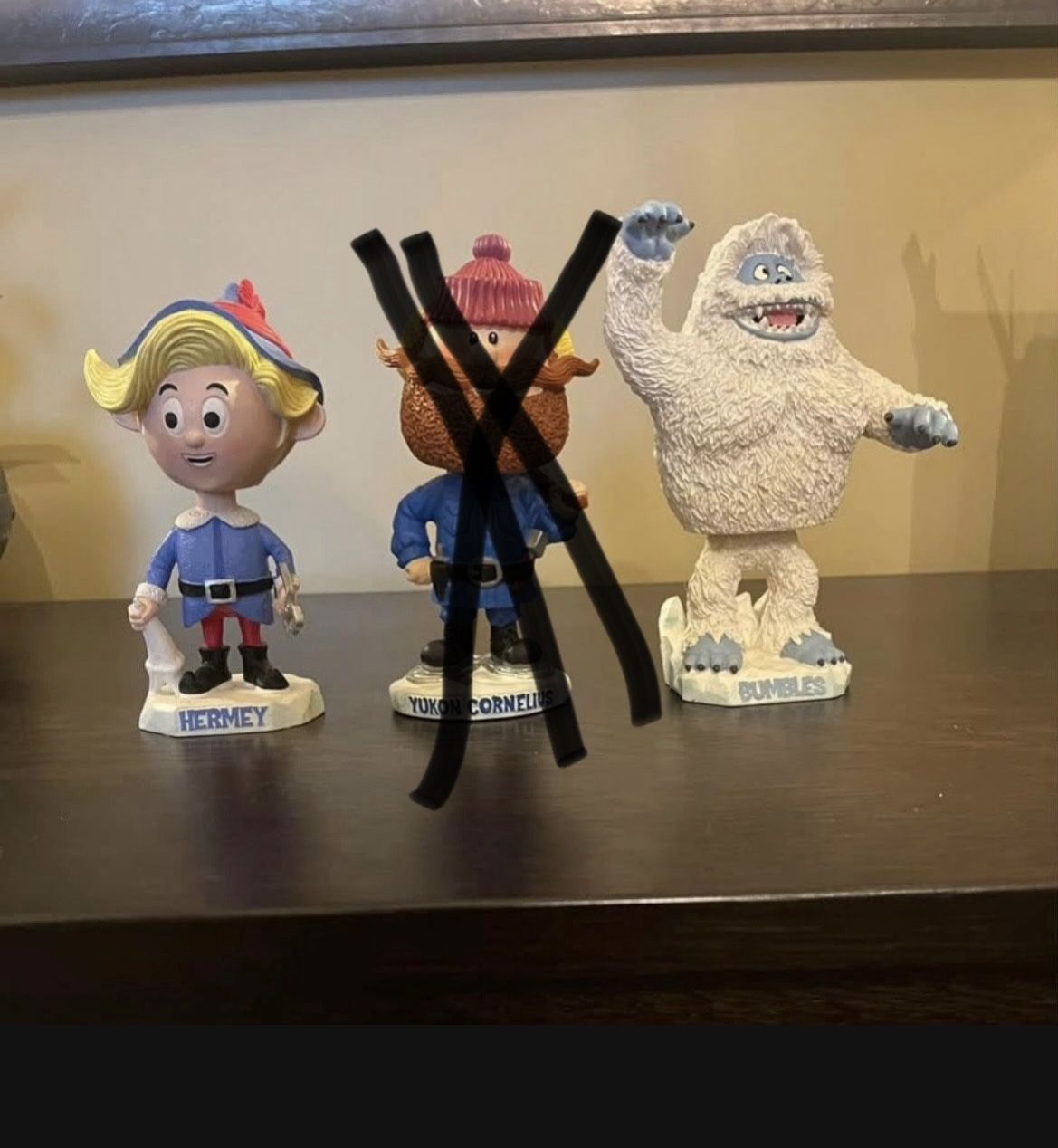 Vintage Early 2000’s Y2K Rudolph Figures Toys Bobble Heads Priced Each