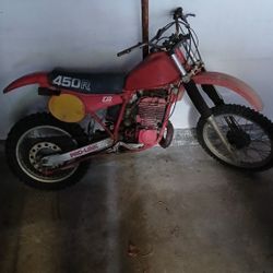1981 Honda CR Honda 450R 
