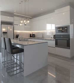 Custom Kitchen Cabinets 